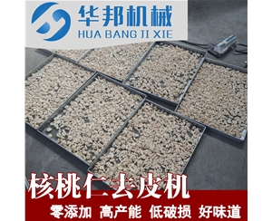 脫皮率98% 核桃脫皮機