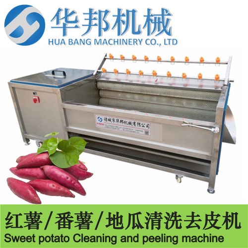 紅薯清洗機 毛刷蔬菜清洗機