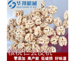 堅果核桃仁去皮機 蜂蜜脫衣核桃仁設備
