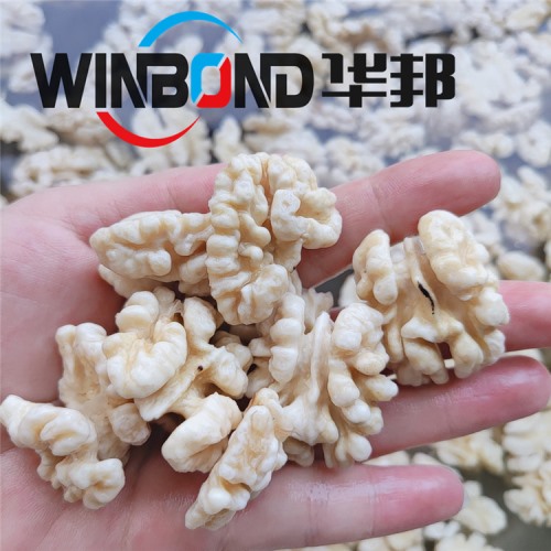 核桃仁去衣清洗設備 華邦機械 純物理核桃仁去皮機