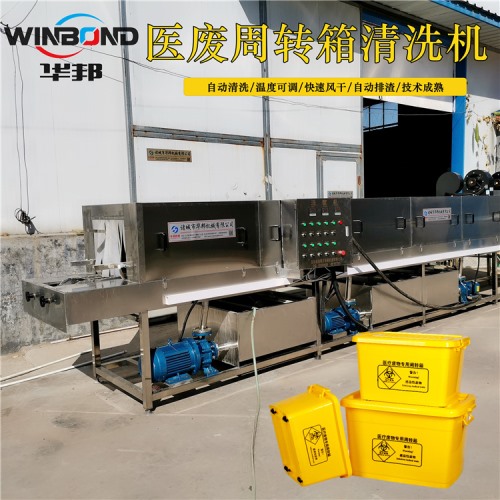 爆款醫療箱清洗機 華邦制造 醫藥筐消毒清洗設備